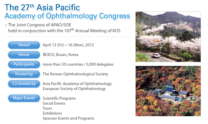The 27th Asia Pacific Academy of Ophthalmology Congress